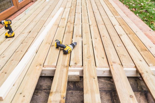 Damaged Deck Boards Repair in Bear