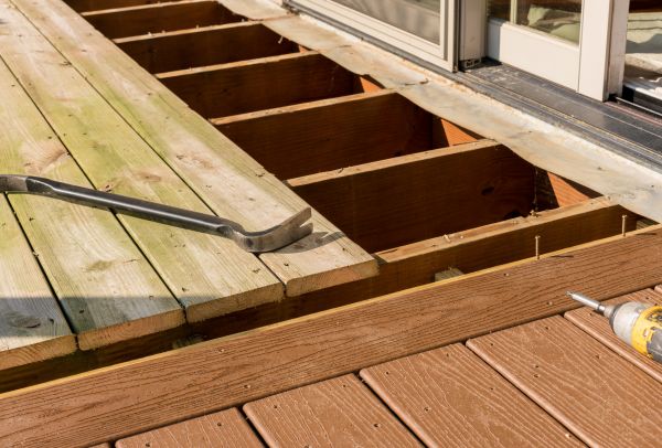 Old Deck Repair in Bear