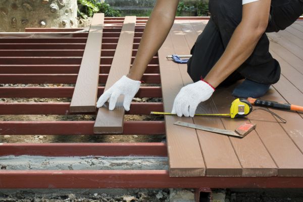 Custom Deck Installation in Bear