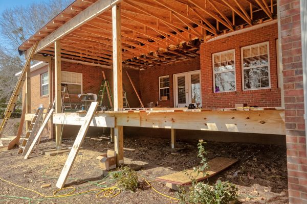 Porch Columns Installation in Bear