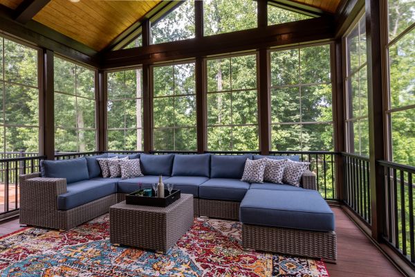 Enclosed Deck Installation in Bear