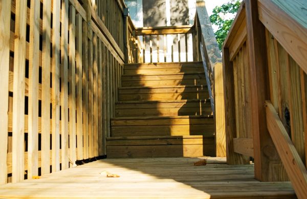 Deck Steps Replacement in Bear