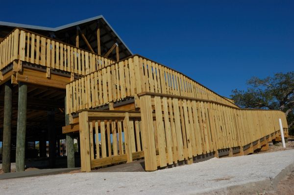Wood Ramp Construction in Bear