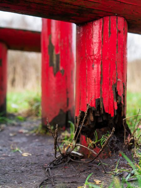 Rotten Column Replacement in Bear
